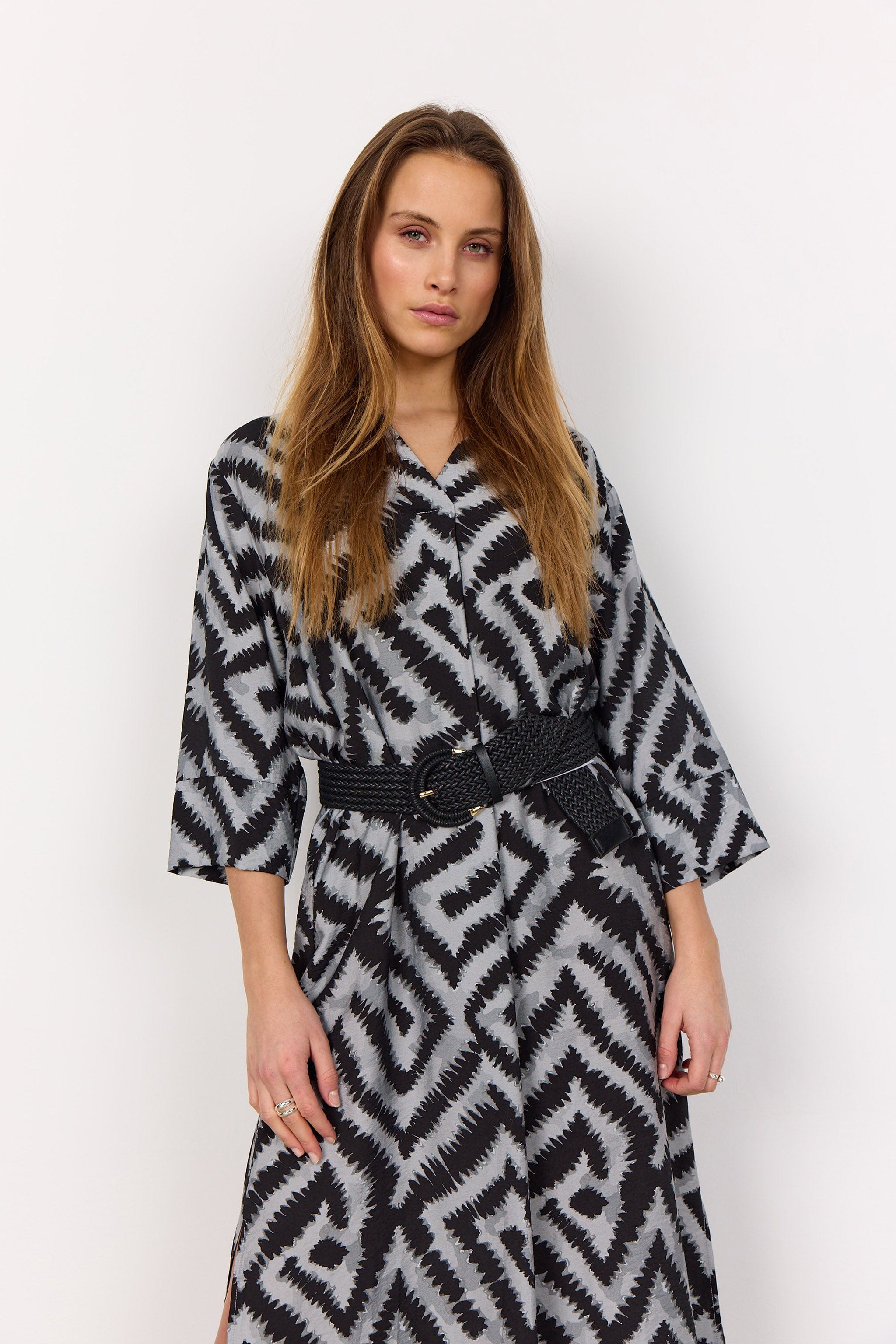 Soya Concept Panna Woven Belt - Black