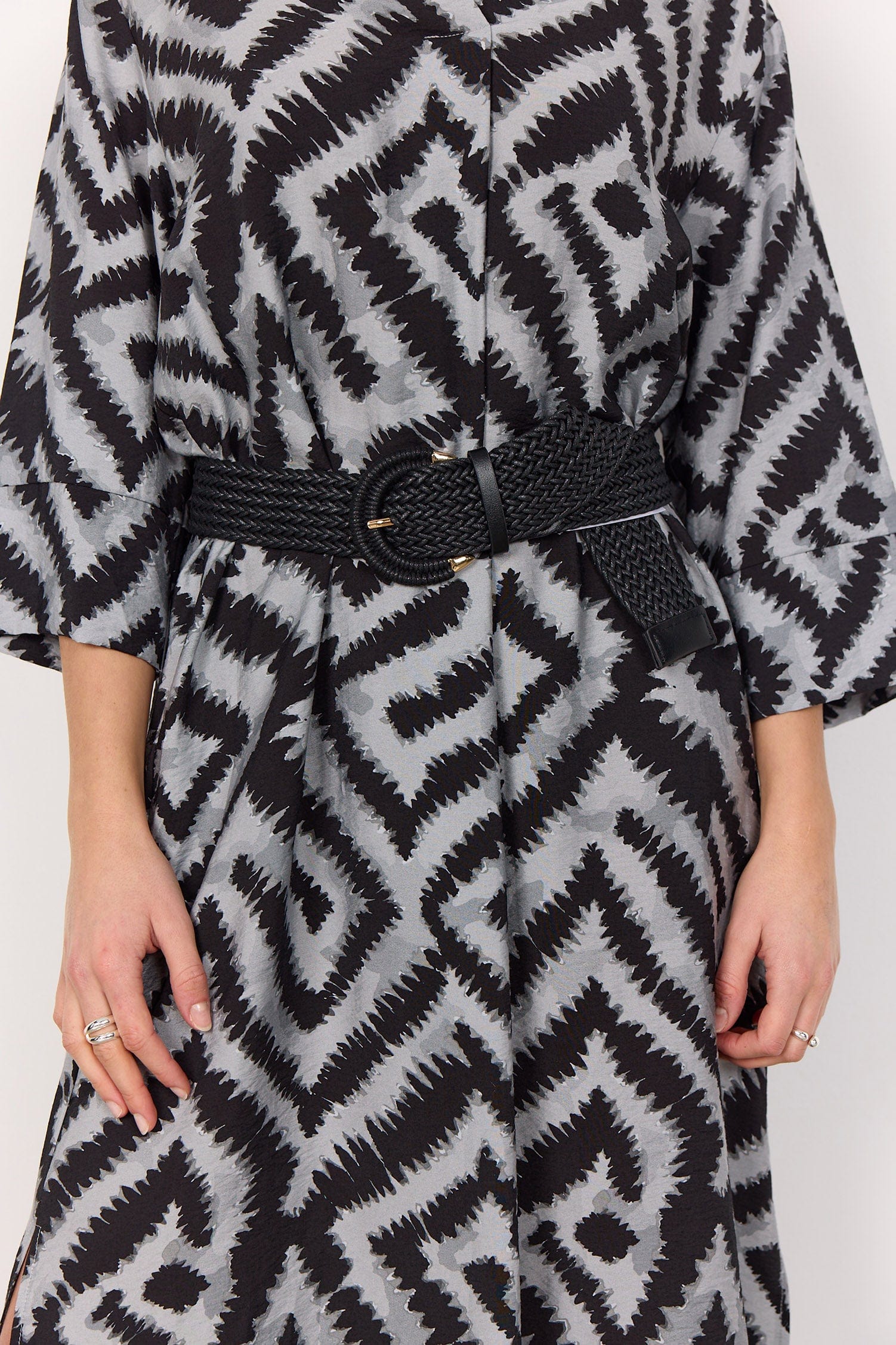 Soya Concept Panna Woven Belt - Black