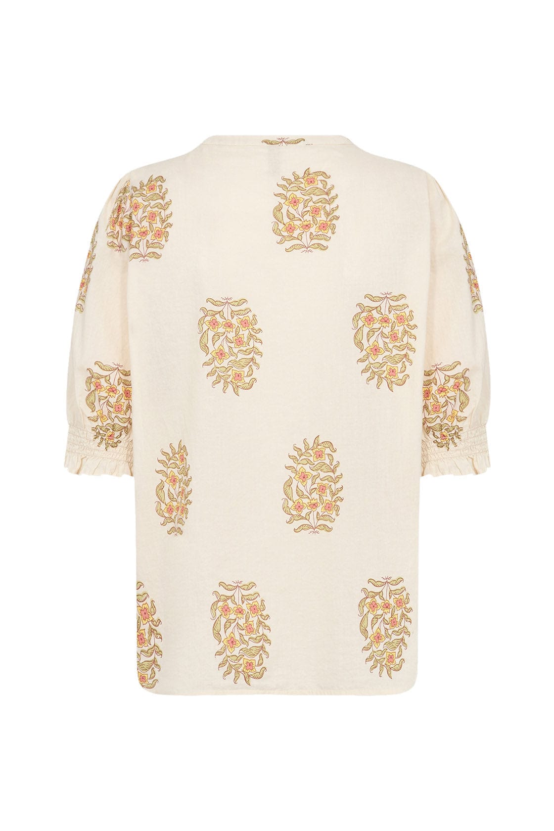 Soya Concept Pompeia Printed Blouse - Cream Combi