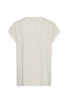 Soya Concept Poula Stripe Top - Cream Combi