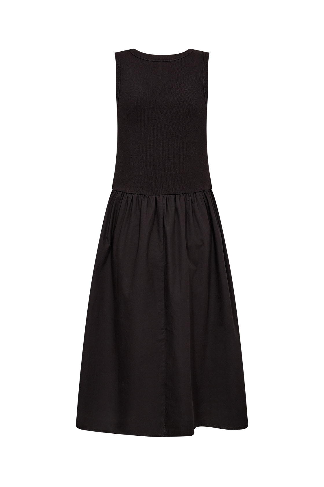 Soya Concept Rachelle Sleeveless Cotton Dress - Black