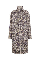 Soya Concept Sedine Quilted Leopard Print  - Black Combi