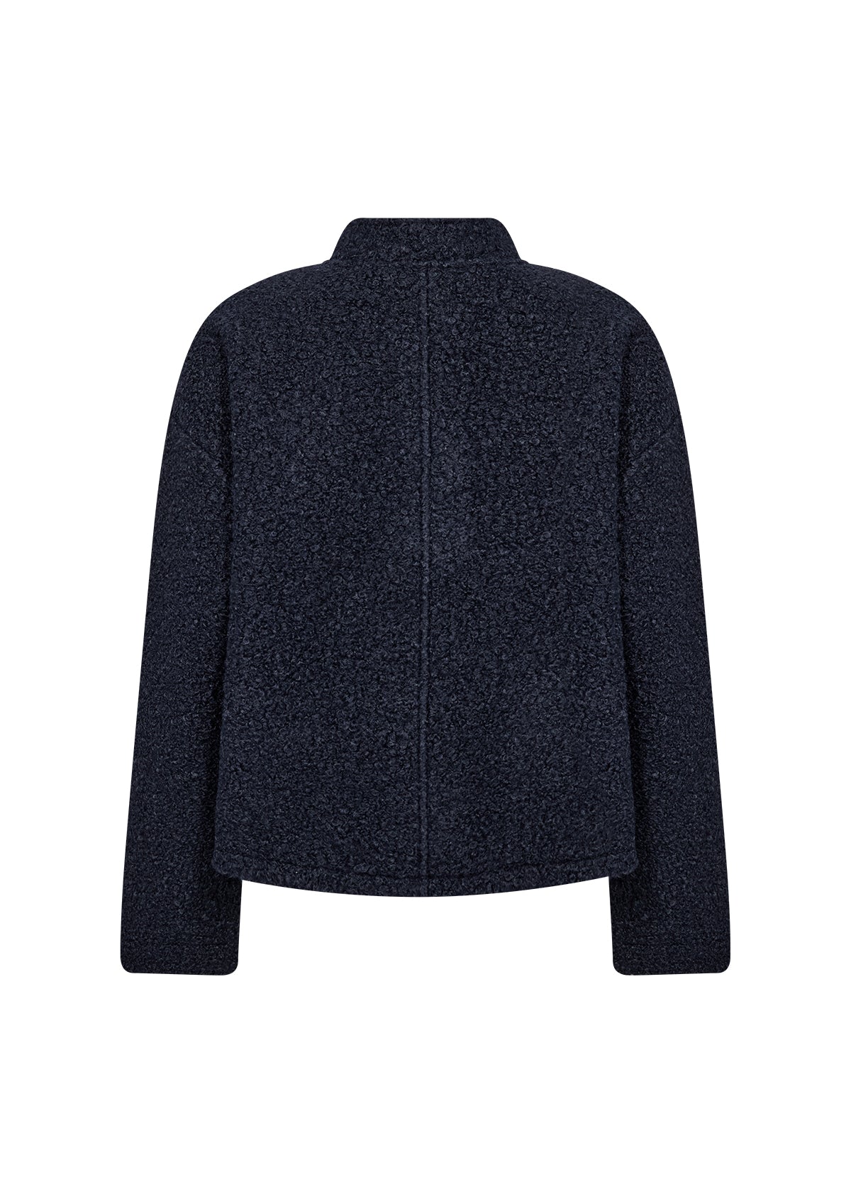 Soya Concept Shaima Boucle Style Jacket - Navy