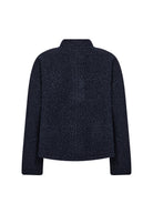 Soya Concept Shaima Boucle Style Jacket - Navy