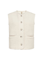 Soya Concept Shaima Waistcoat - Cream