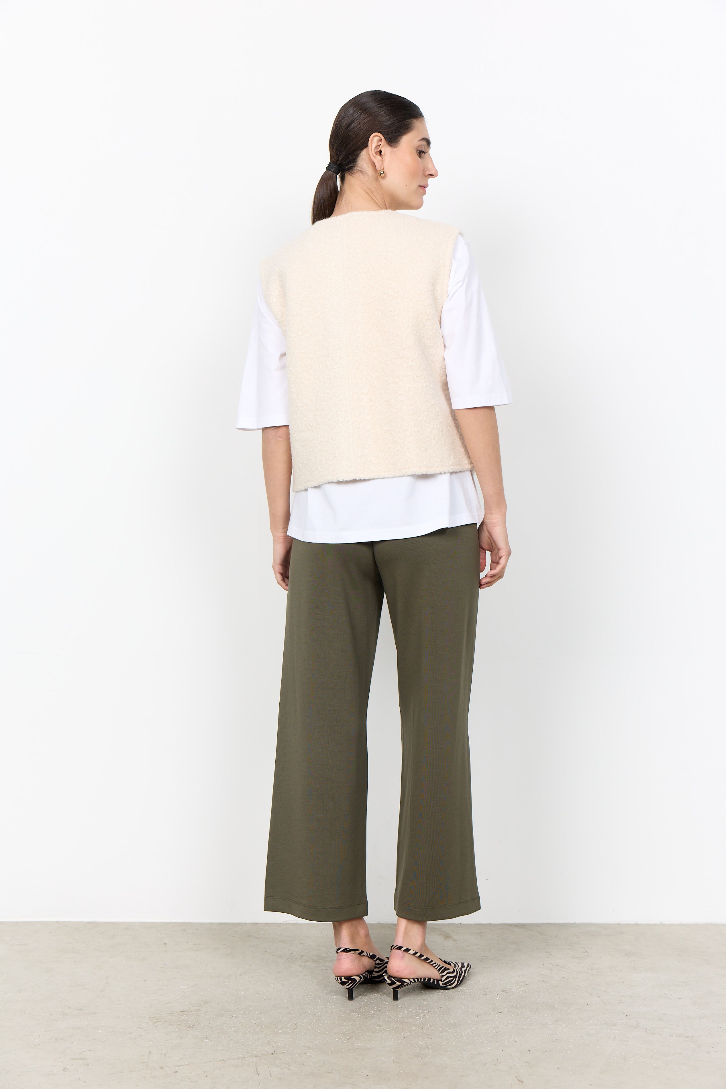 Soya Concept Shaima Waistcoat - Cream