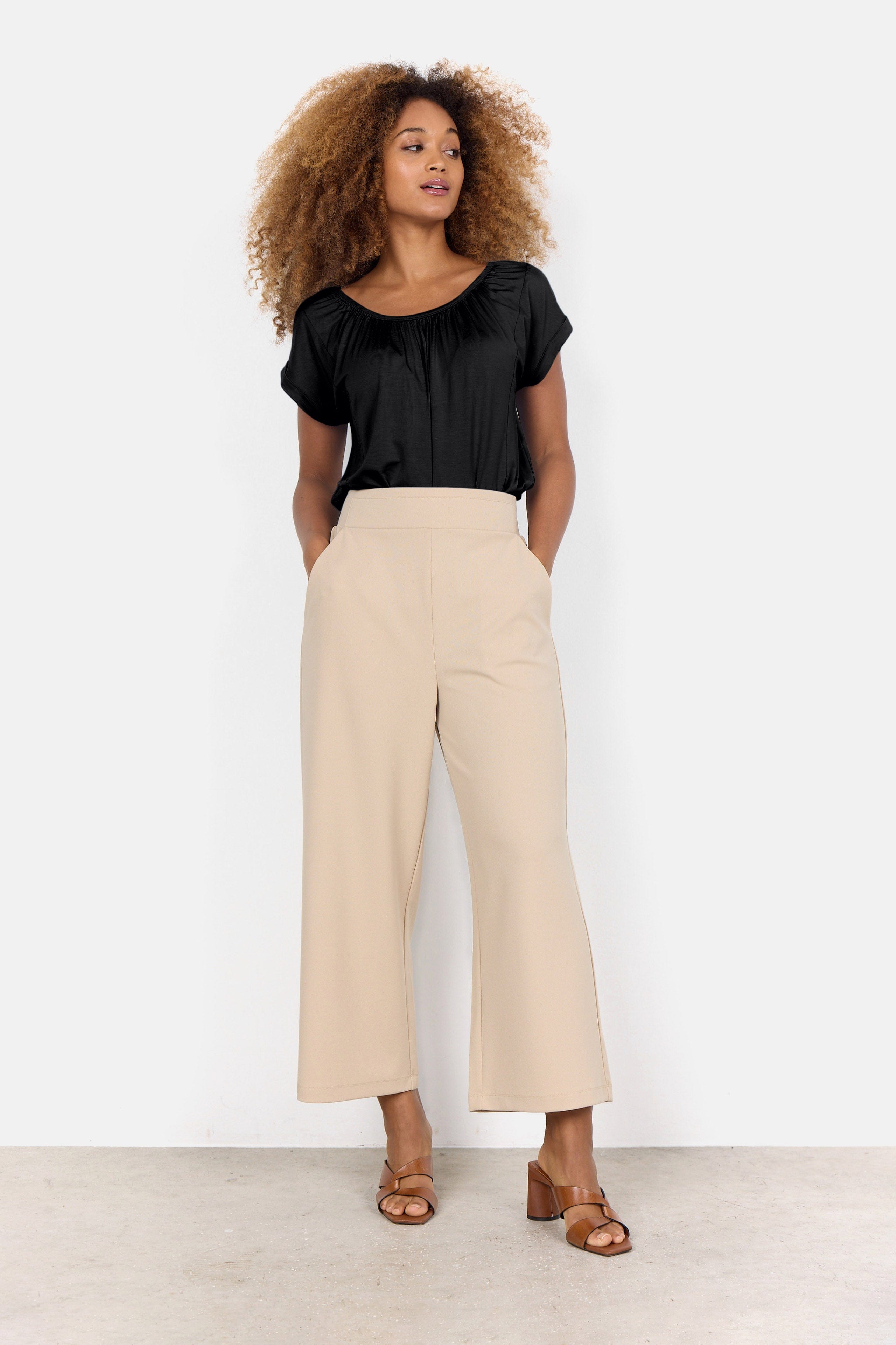 Soya Concept Siham Culottes - Sand