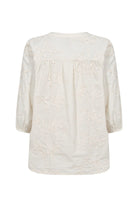 Soya Concept Silva Applique Blouse - Cream
