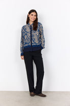 Soya Concept Valgerda Paisley Print Shirt - Estate Blue Combi