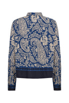 Soya Concept Valgerda Paisley Print Shirt - Estate Blue Combi