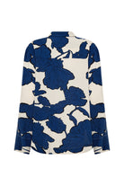 Soya Concept Vigdis Abstract Print Shirt - Estate Blue Combi