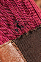 Swole Panda Bamboo Boot Sock - Burgundy SP-BS_BURGUNDY_7-11