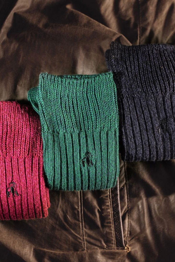 Swole Panda Bamboo Boot Sock - Burgundy SP-BS_BURGUNDY_7-11