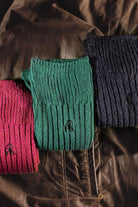 Swole Panda Bamboo Boot Sock - Burgundy SP-BS_BURGUNDY_7-11