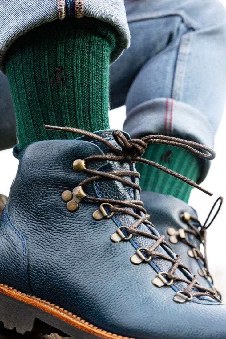 Swole Panda Bamboo Boot Sock - Racing Green SP-BS_RACINGGREEN_7-11