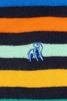 Swole Panda Gradient Stripe Bamboo Socks - Multi SP494_GRASTRIPE_7-11