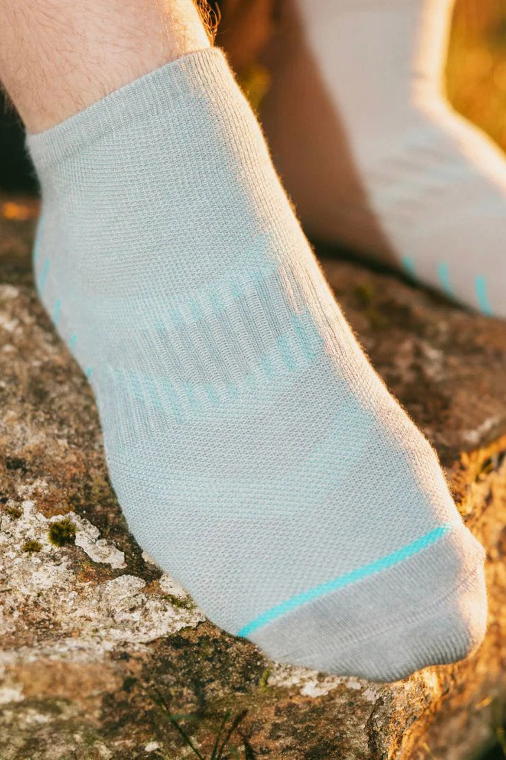 Swole Panda Performance Trainer Socks - Grey SPTS01_GREY_7-11