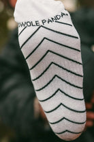 Swole Panda Performance Trainer Socks - White SPTS03_WHITE_7-11