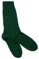 Swole Panda Plain Bamboo Socks - Racing Green SP098_RACEGREEN_7-11
