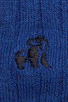 Swole Panda Plain Bamboo Socks - Royal Blue SP084_ROYAL_4-7