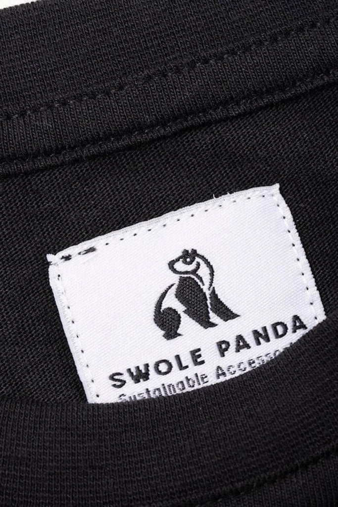 Swole Panda Refibra T-Shirt - Black