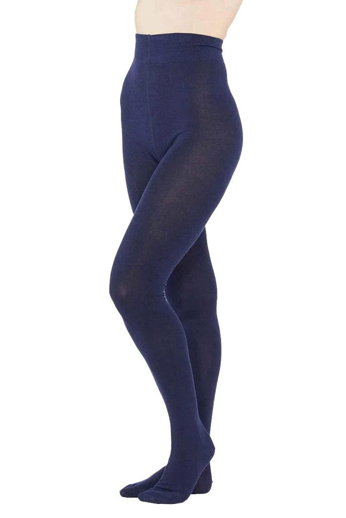 Thought Bamboo Essential Plain Tights - Navy