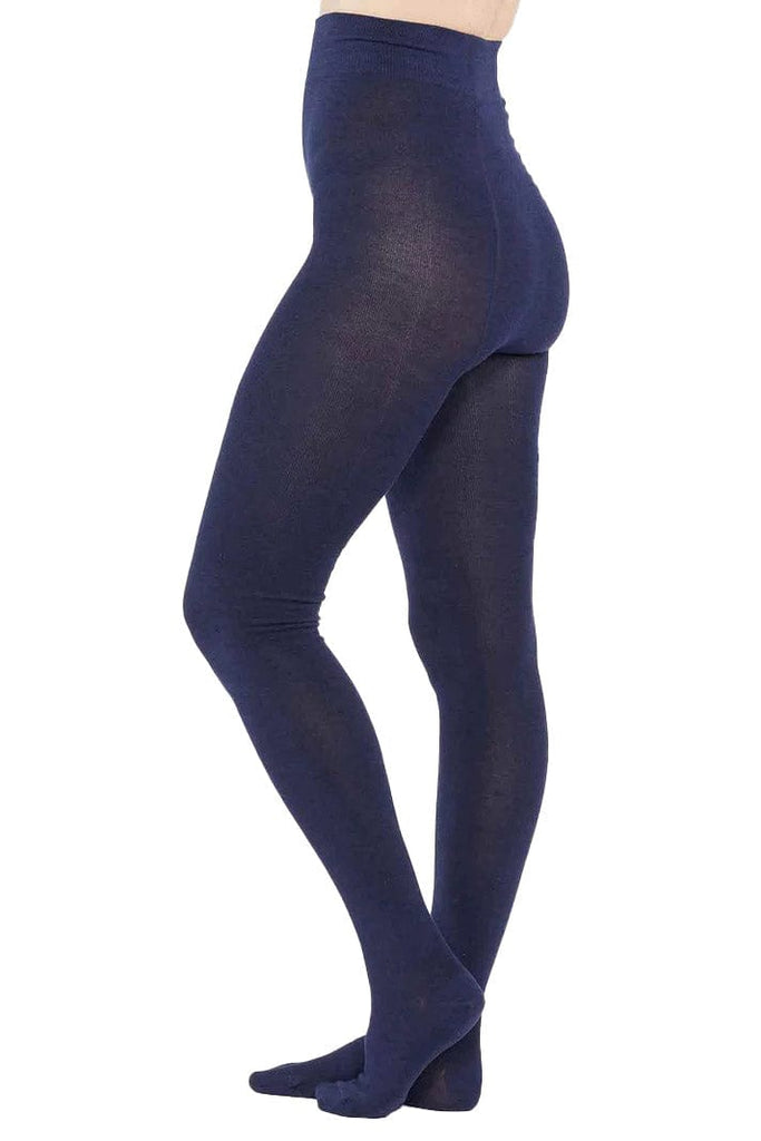 Thought Bamboo Essential Plain Tights - Navy