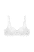 Triumph Amourette 300WHP Wired Padded Lace Bra - White