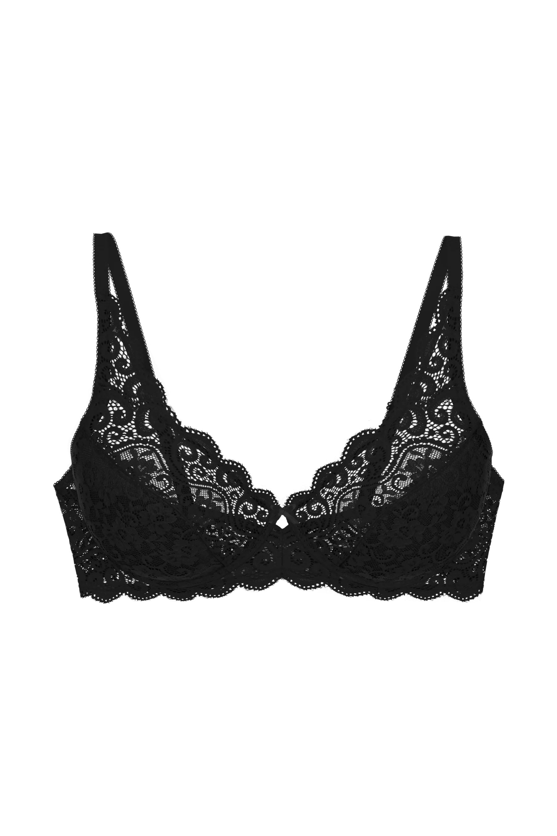 Triumph Amourette Wired Lace Bra - Black