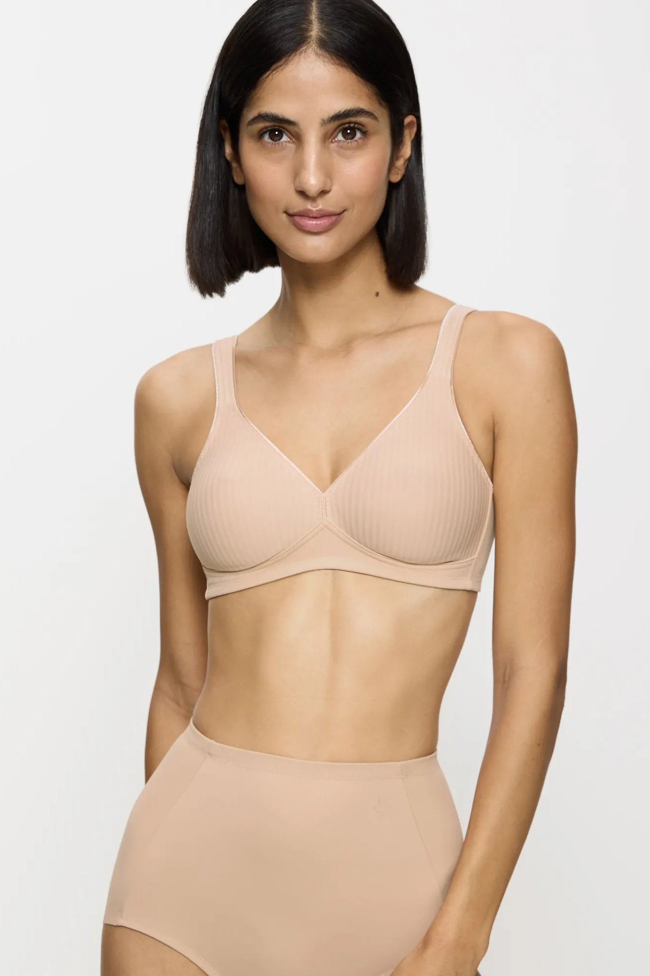 Triumph Modern Soft + Cotton Non-Wired Bra - Natural Beige