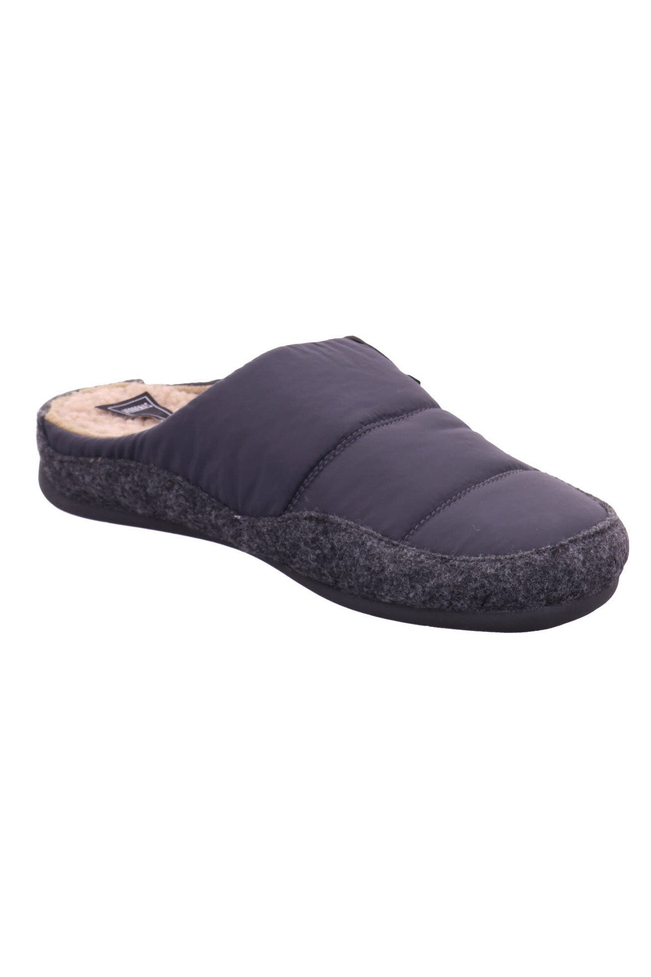 Verbenas Earth Acolchado/Picos Slippers - Antracita