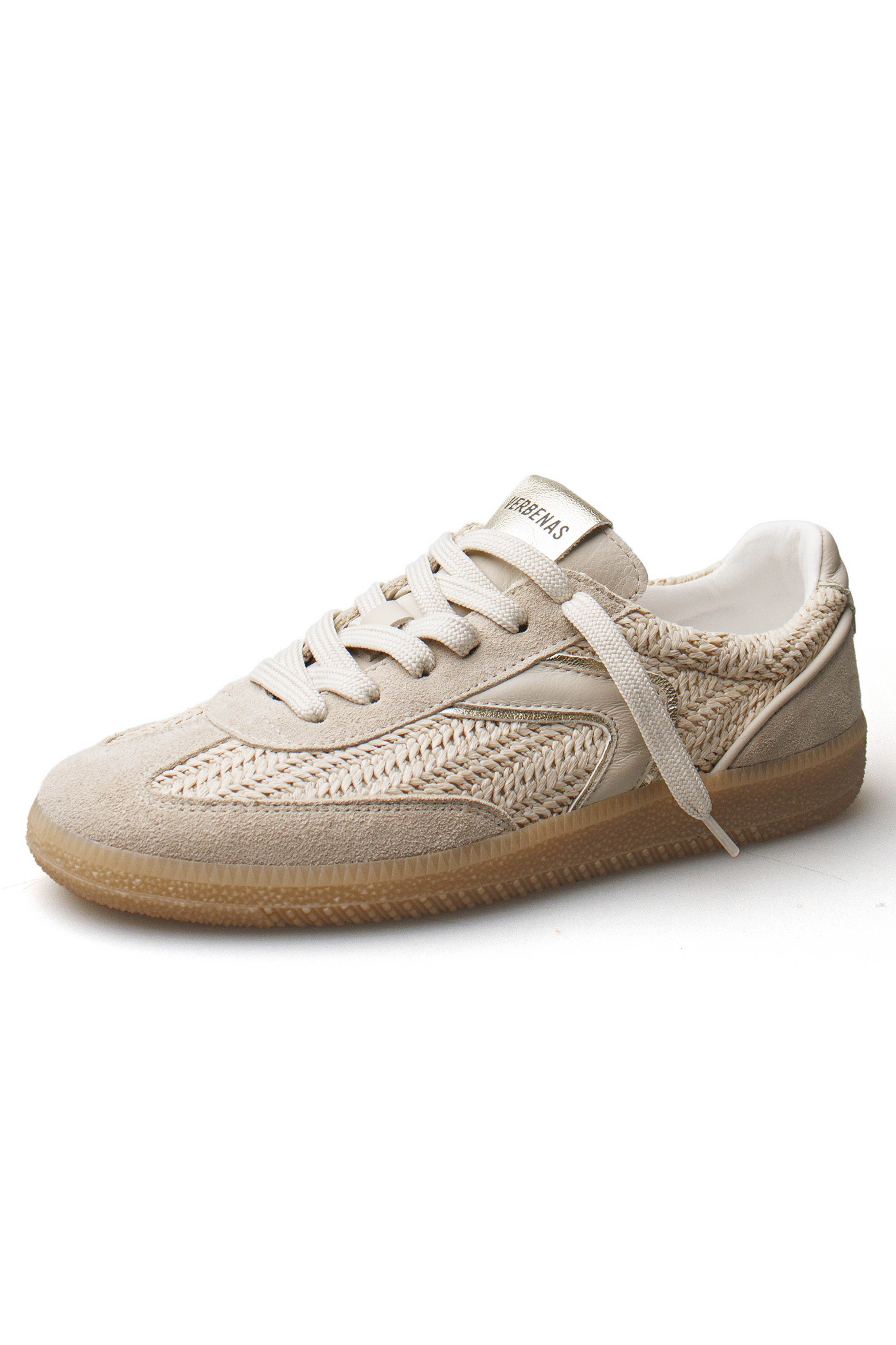 Verbenas Sound Tropic Braided Trainers - Vaniglia/Trigo