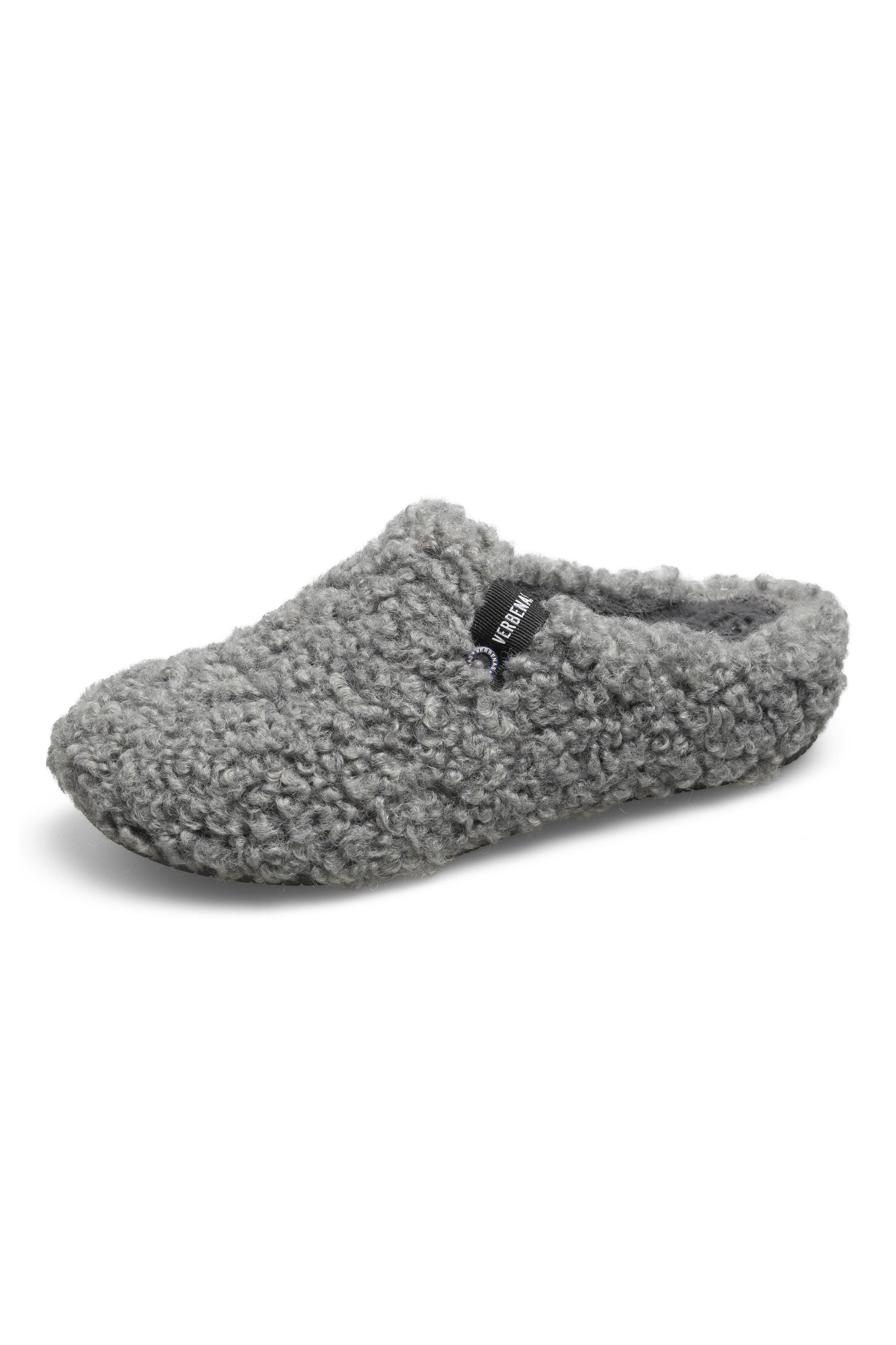 Verbenas York Curly Slippers - Antracita