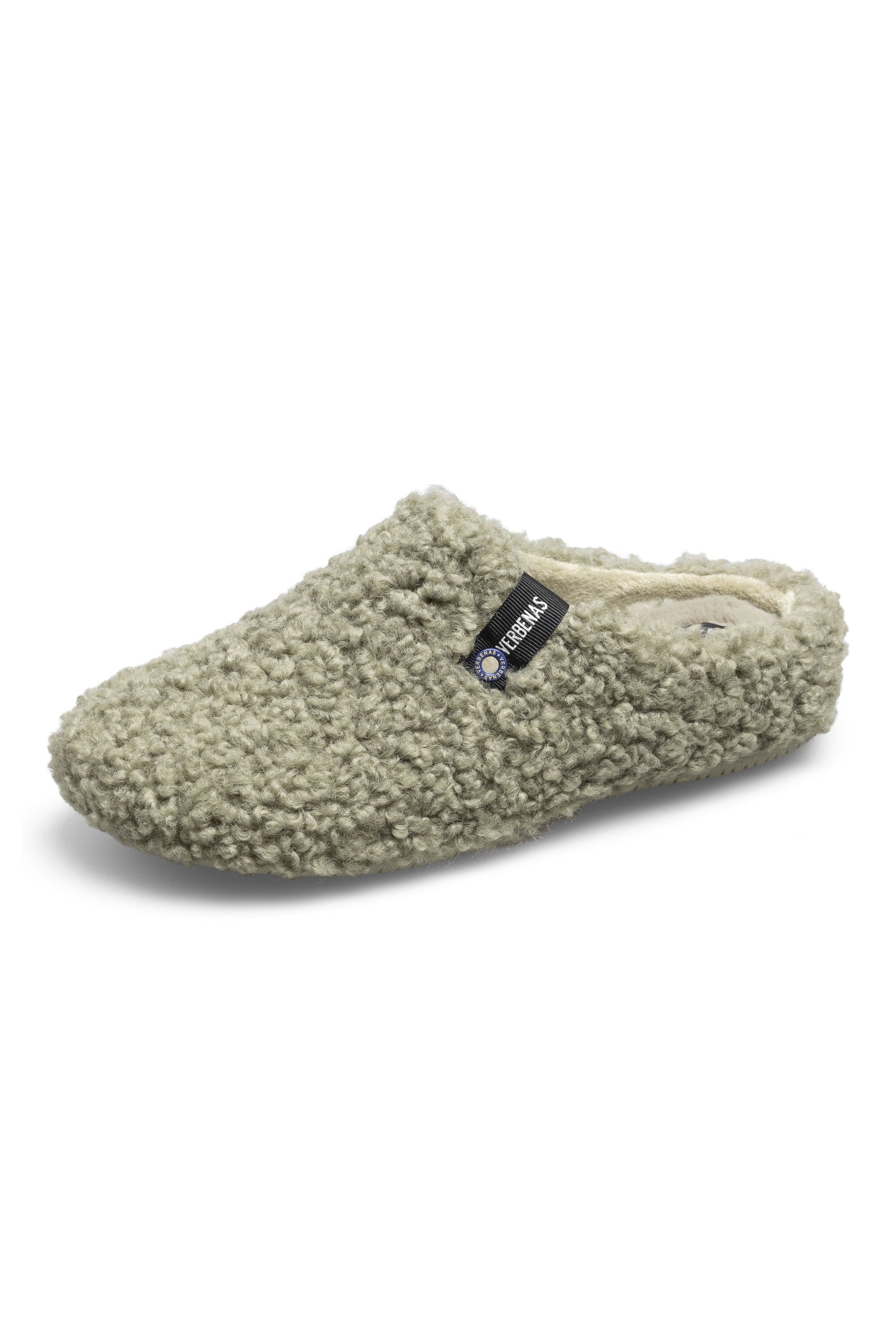 Verbenas York Curly Slippers - Verde