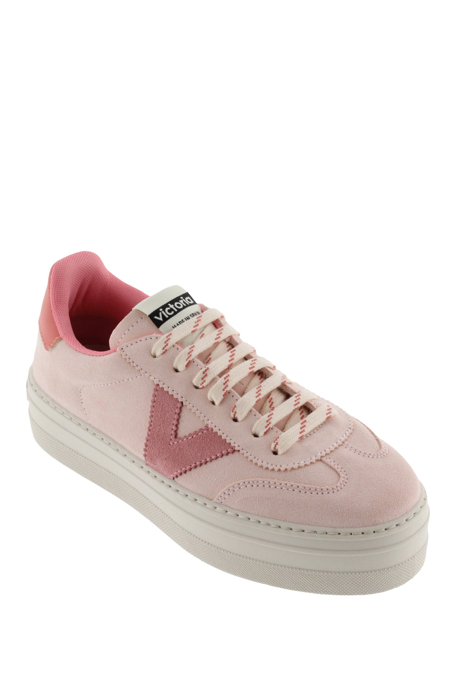 Victoria Barcelona Ciclista Suede Trainers - Melocoton