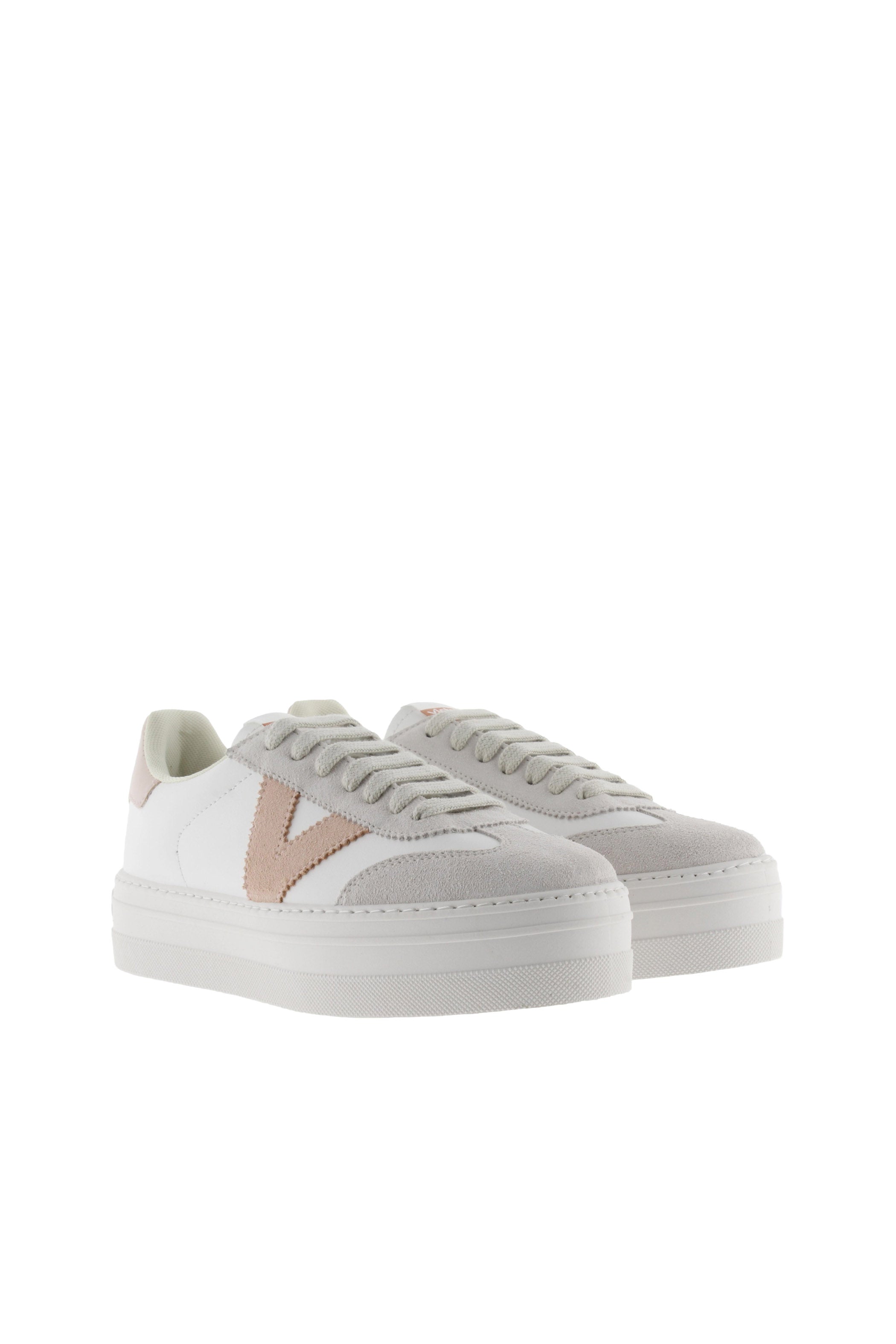 Victoria Barcelona Ciclista Suede Trainers - Nude