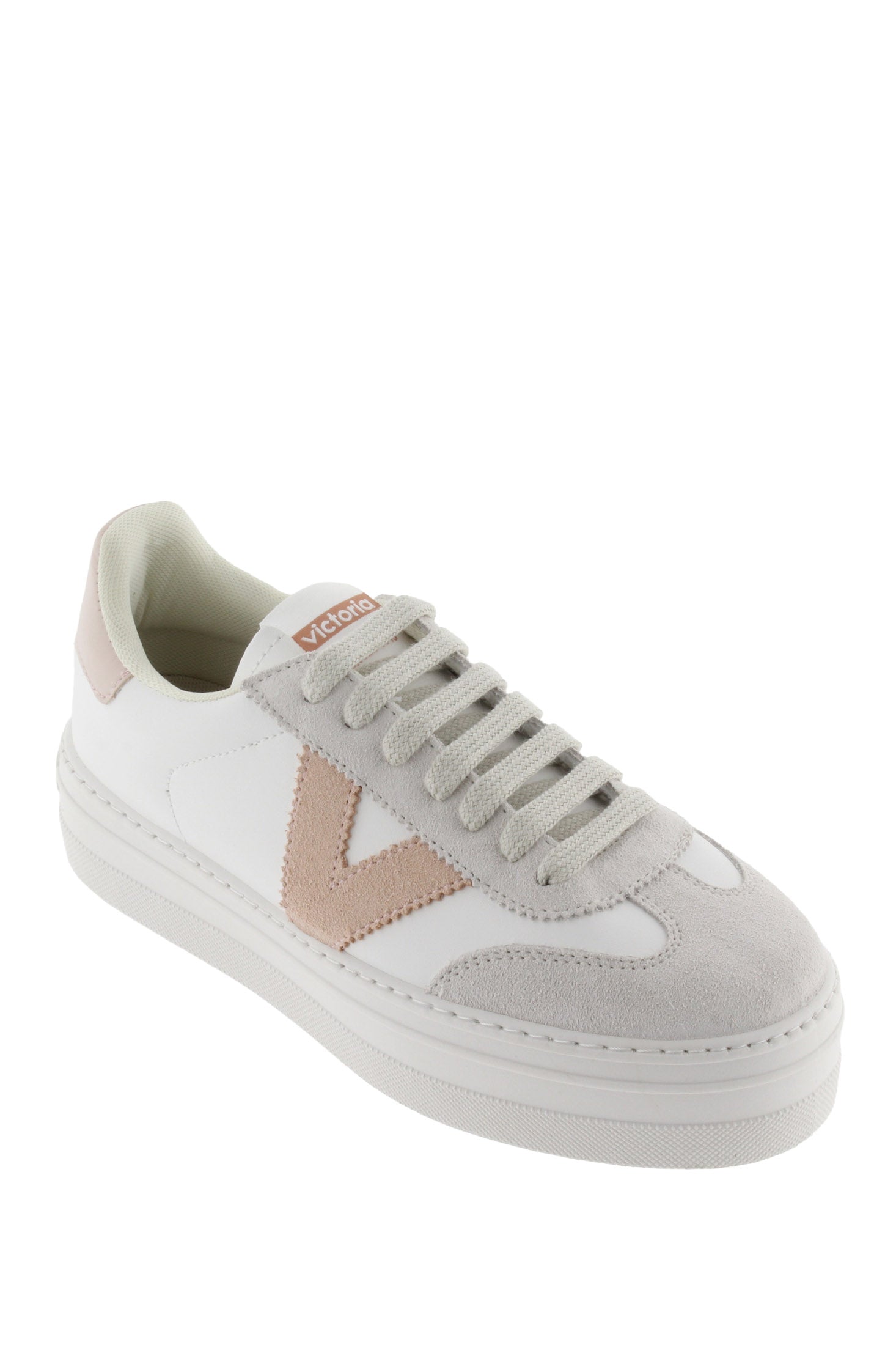 Victoria Barcelona Ciclista Suede Trainers - Nude