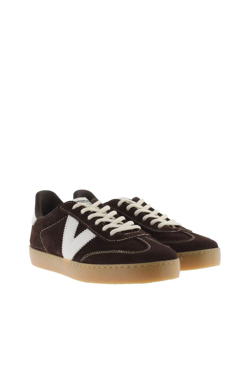 Victoria Berlin Ciclista Suede Trainers - Chocolate
