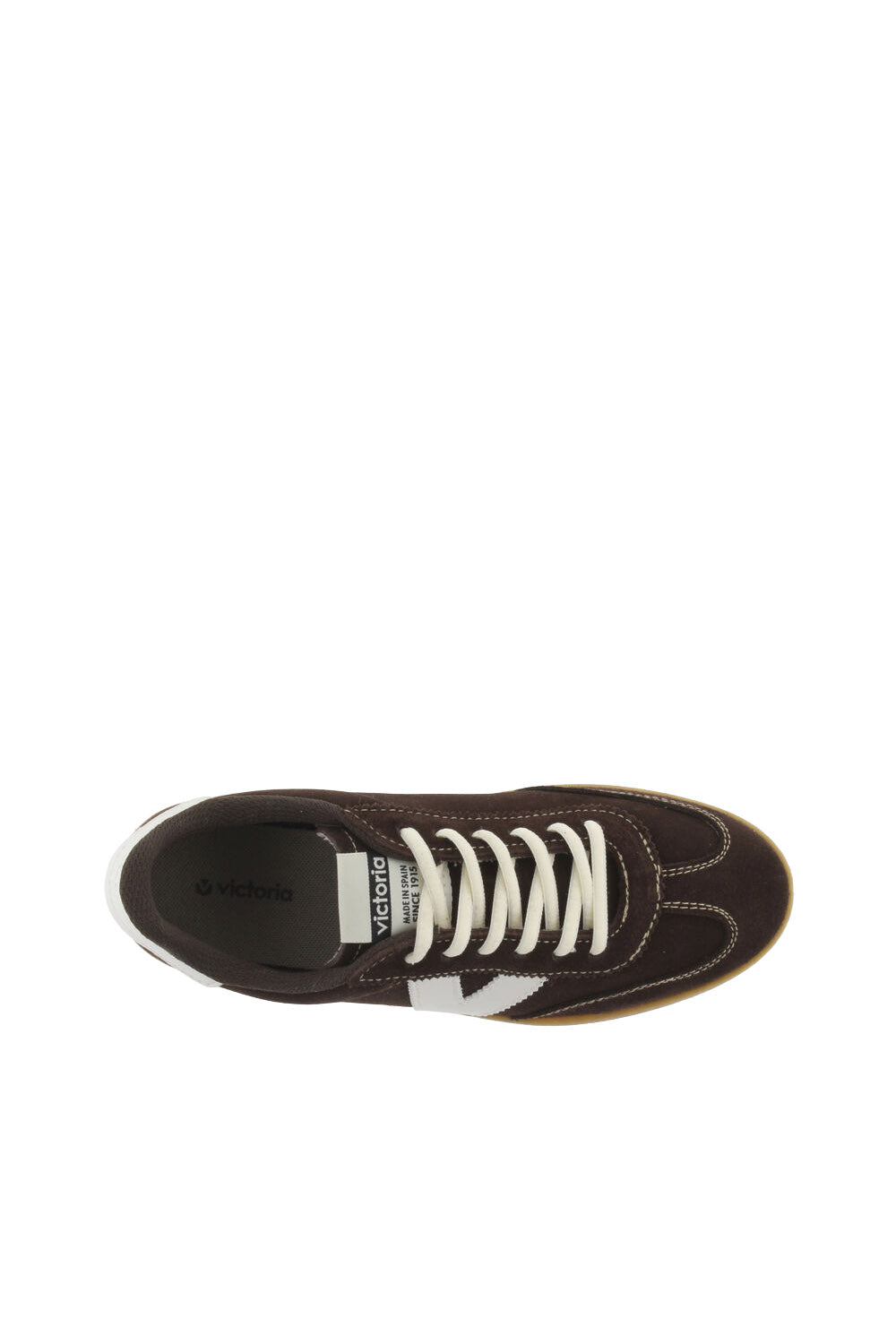 Victoria Berlin Ciclista Suede Trainers - Chocolate