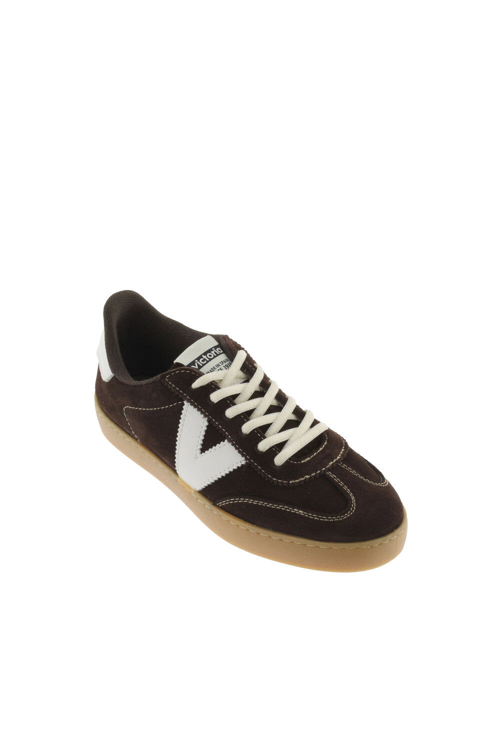 Victoria Berlin Ciclista Suede Trainers - Chocolate