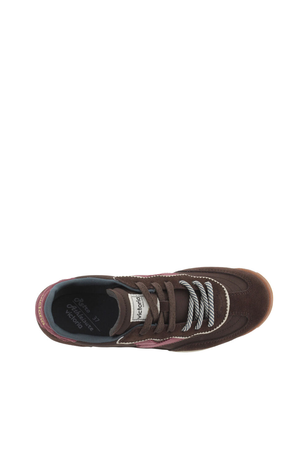 Victoria Saturno Suede Trainers - Marron