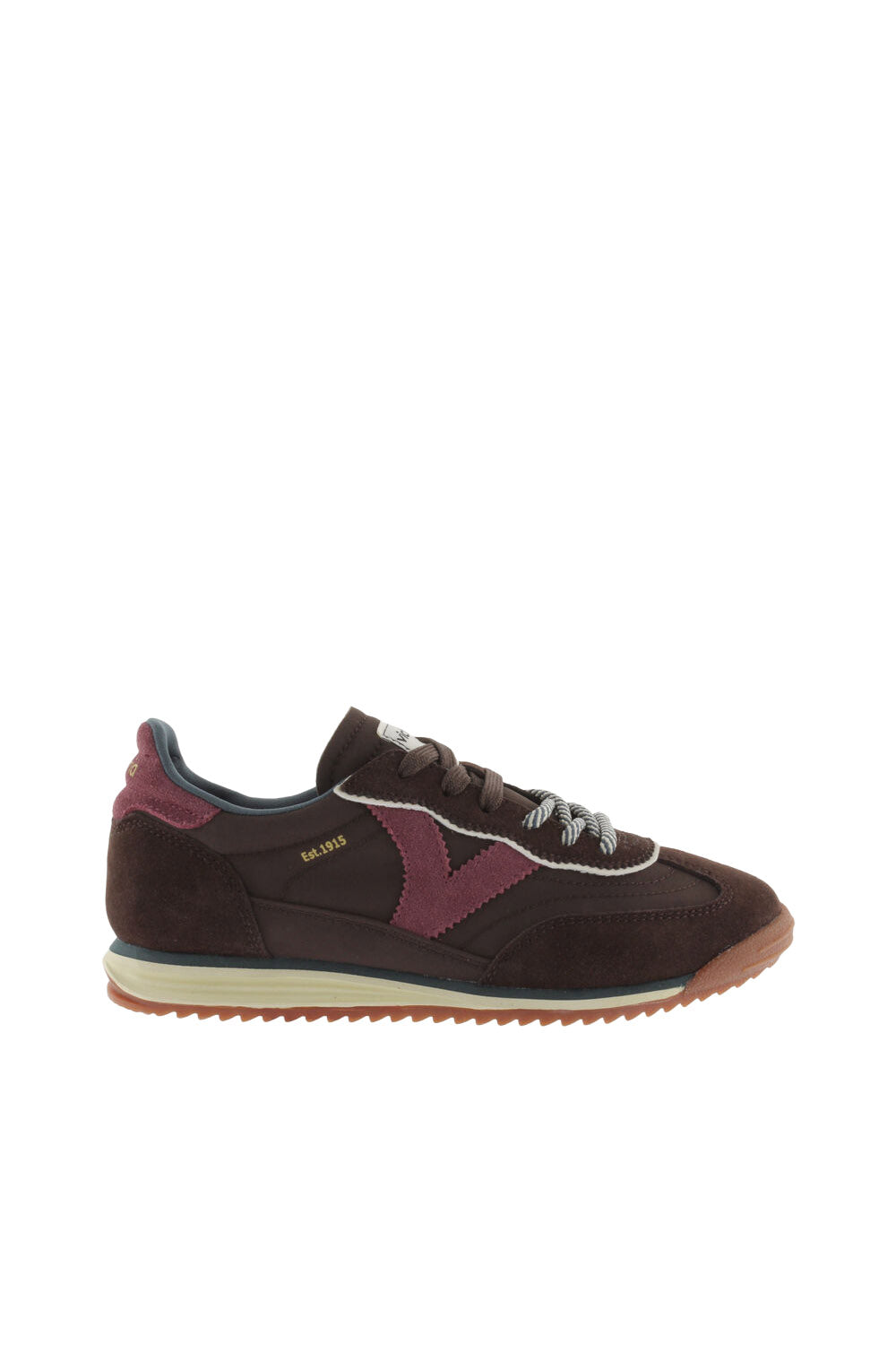 Victoria Saturno Suede Trainers - Marron