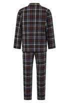 Walker Reid Brushed Cotton Check Pyjama Set - Black