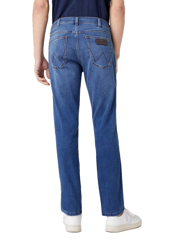 Wrangler Greensboro Epic Soft Straight Jeans - Bright Stroke