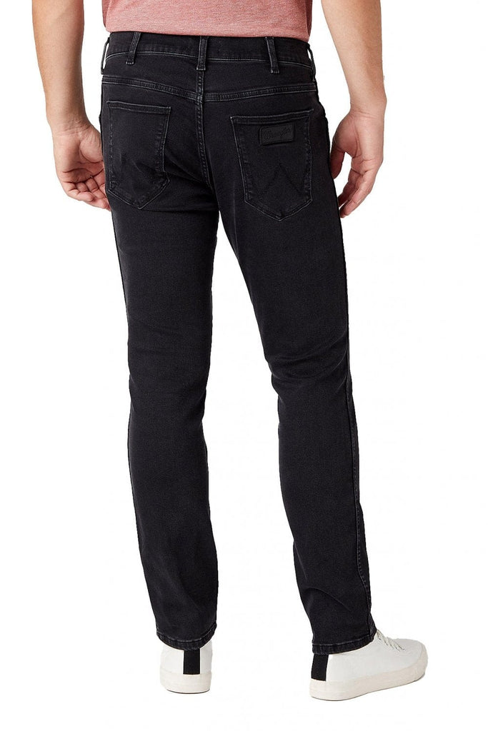 Wrangler Greensboro Straight Jeans - Black Crow