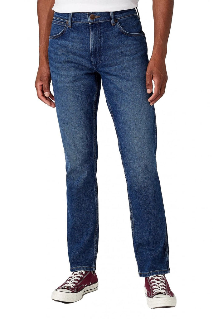 Wrangler Greensboro Stretch Jeans - Blue Arcade