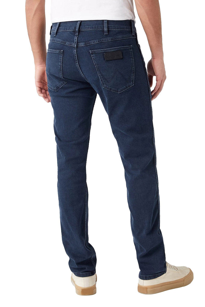 Wrangler Greensboro Stretch Jeans - Iron Blue