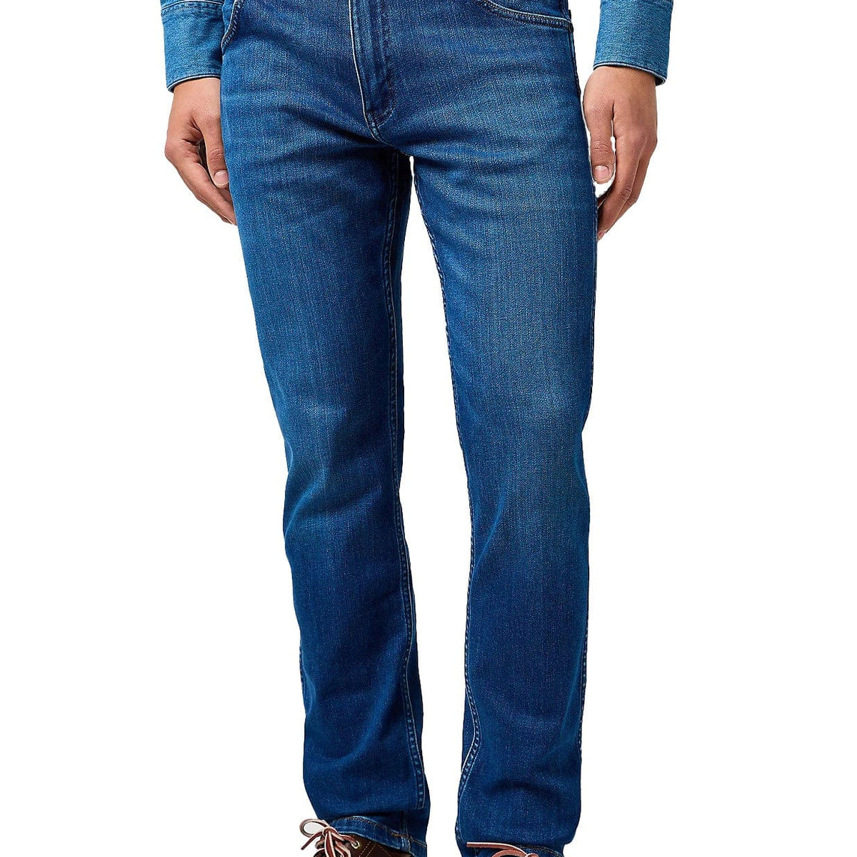 Wrangler Greensboro Jeans Straight Fit in Softwear Optik Wrangler Greensboro Jeans Straight Fit in Softwear Optik