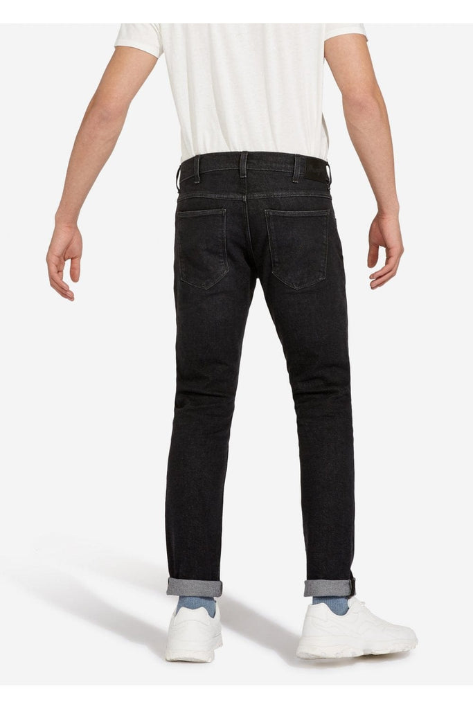 Wrangler Larston Slim Stretch Jeans - Soft Black