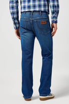 Wrangler Texas Medium Stretch Straight Leg Jeans - Verdant Tone